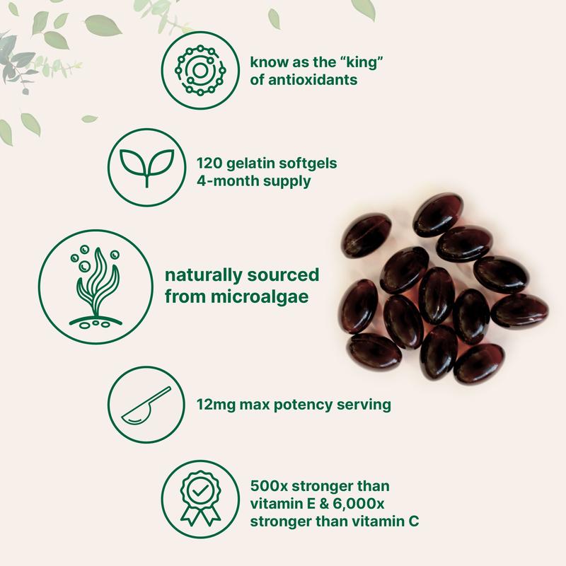 Luvara® Astaxanthin Tanning Pills